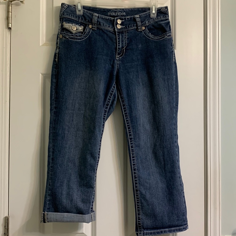 Maurices blinged capris